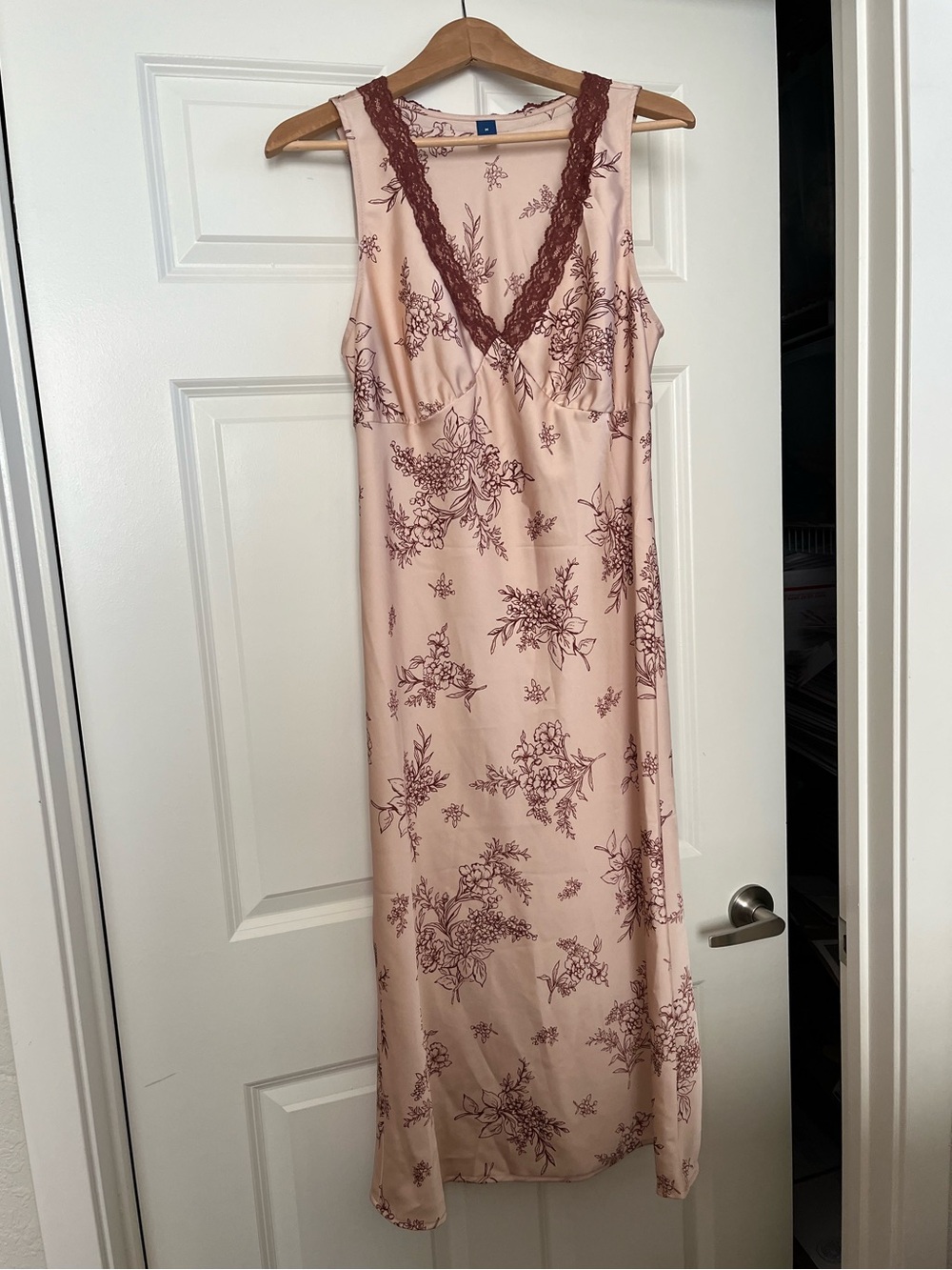 Old navy satin midi dress